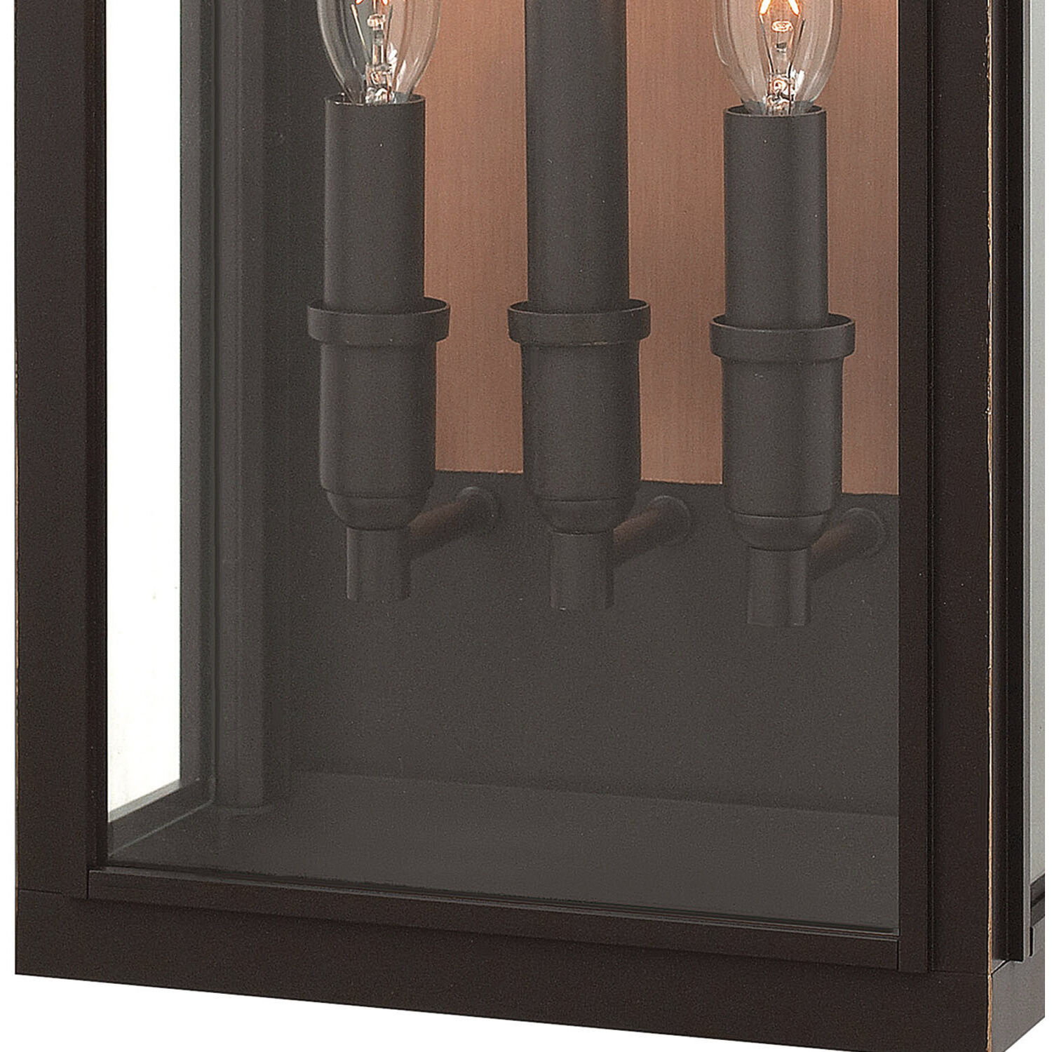 Sutcliffe Outdoor Wall Mount Lantern in Oil Rubbed Bronze, Non-LED, Large