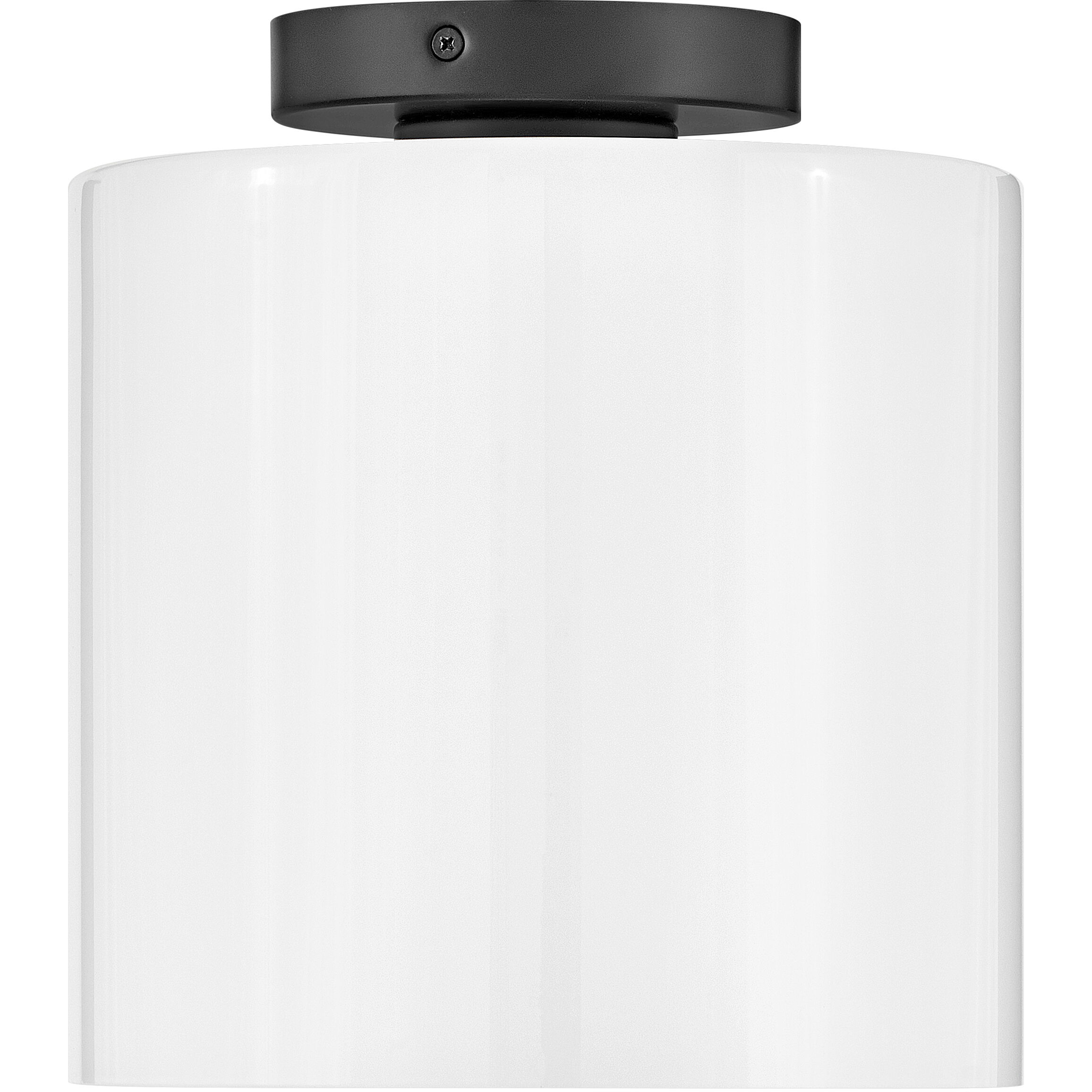 Pippa LED 8.5 inch Black Foyer Light Ceiling Light, Flush Mount