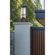 Fortis 2 Light 28.5 inch Sand Black Outdoor Pier Mounted Fixture