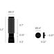 Toggle White Detail Kit