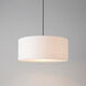 Stretch 1 Light 18 inch Weathered Brass Pendant Ceiling Light