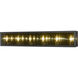 Infinity 6 Light 36 inch Misty Charcoal Vanity Wall Light