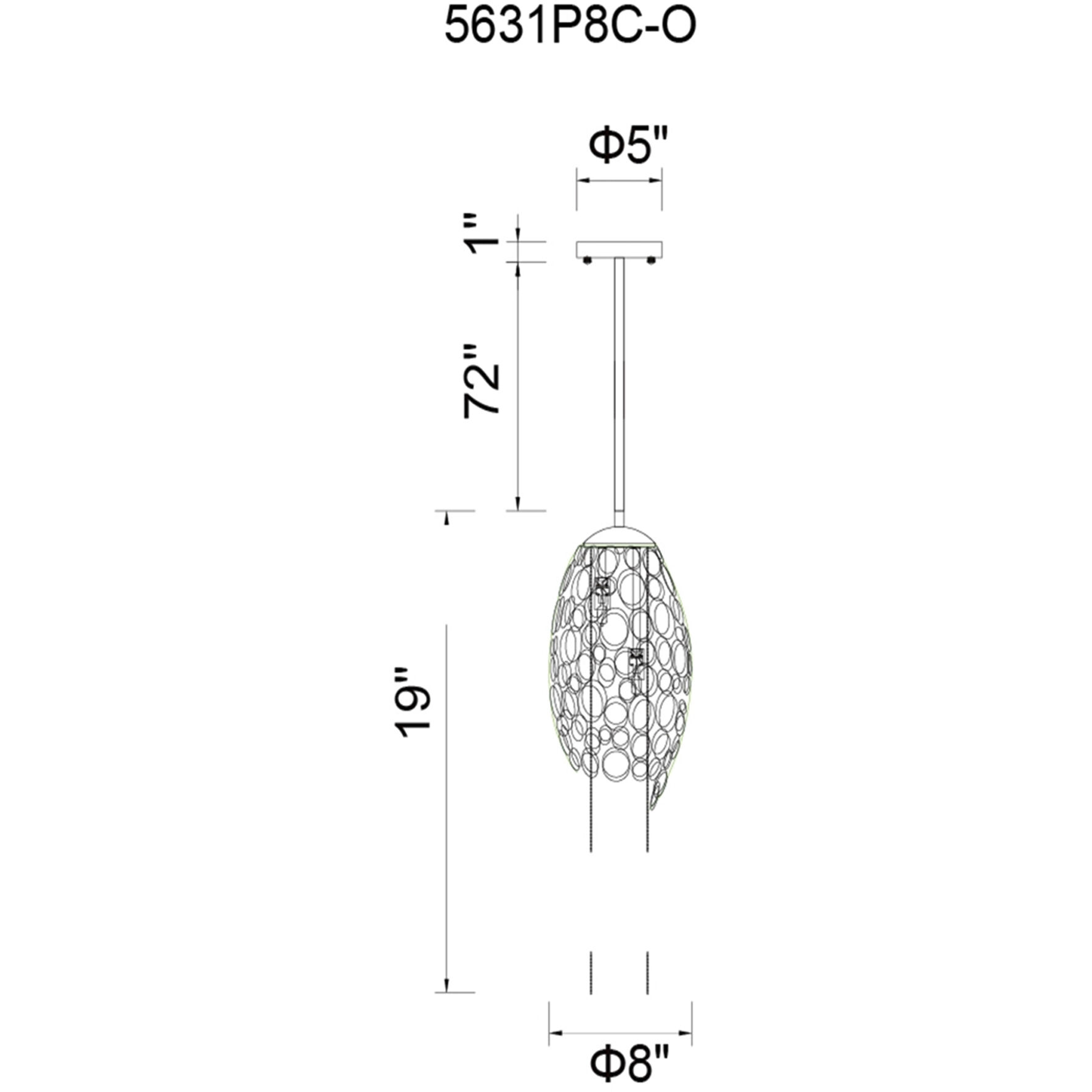 Victoria 2 Light 8 inch Chrome Drum Shade Mini Pendant Ceiling Light