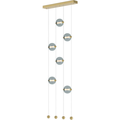 Abacus 6 Light 22.30 inch Pendant