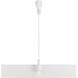 Kelly Wearstler Lotura LED 48 inch Museum White Intersecting Linear Pendant Ceiling Light