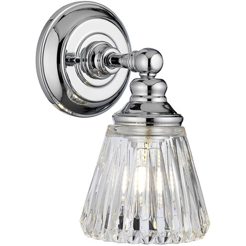 Keynes LED 5.25 inch Polished Chrome Bath Light Wall Light