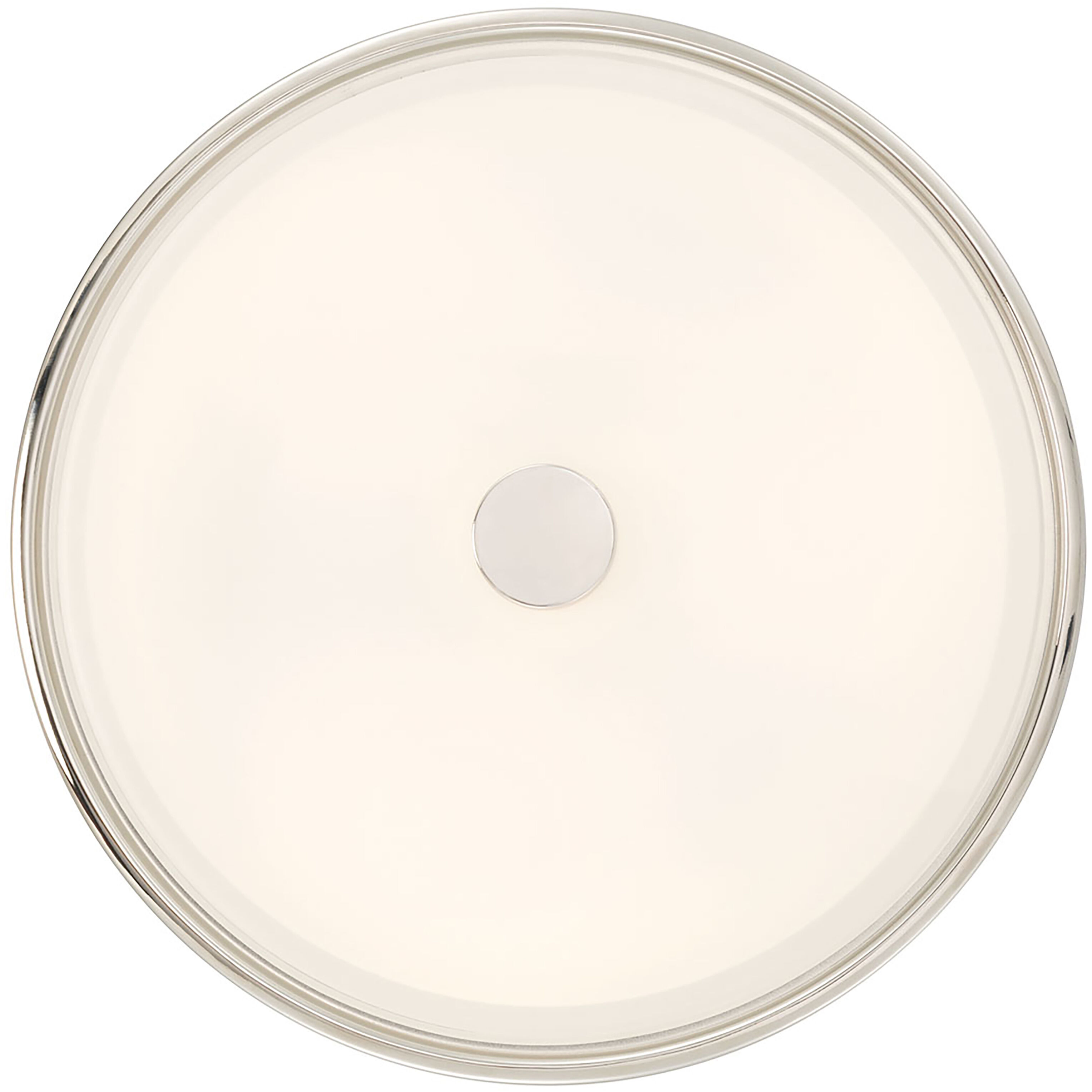 Ardezia 3 Light 11.75 inch Polished Nickel Flush Mount Ceiling Light