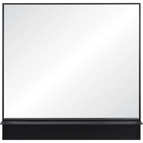 Otavi 35 X 35 inch Black Wall Mirror