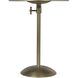 Felix 19 X 16.5 inch Antique Brass Side Table