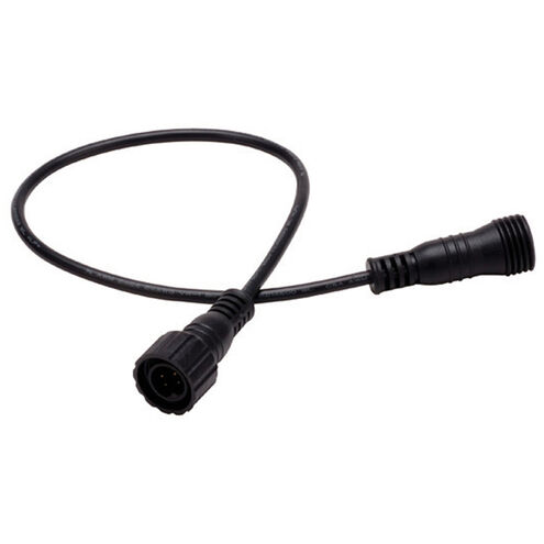 WAC Lighting Tyler Black Landscape Joiner Cable, Outdoor Strip Light 24V Accessories, WAC Lighting LED-TO24-IC6 - Open Box