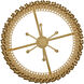 Lisa McDennon Bijou 6 Light 28.5 inch Deluxe Gold Chandelier Ceiling Light