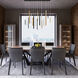 Santana LED 10 inch Mix Chandelier Ceiling Light