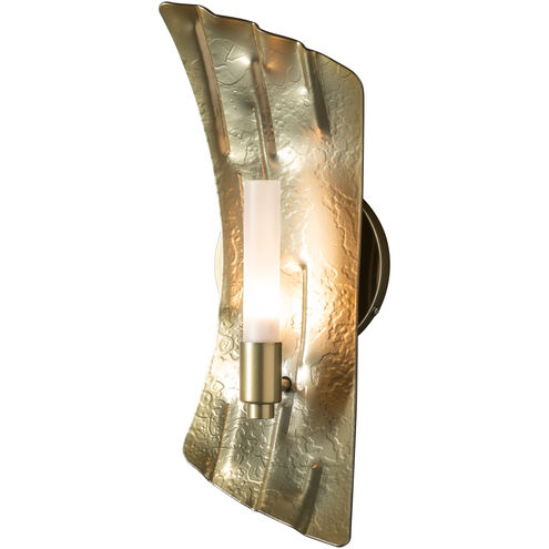 Crest LED 5.4 inch Modern Brass ADA Sconce Wall Light