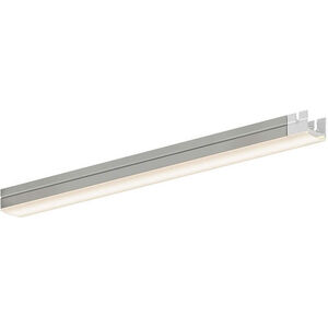 Linu LED 4 inch White Linear Ceiling Light, Ultra Slim