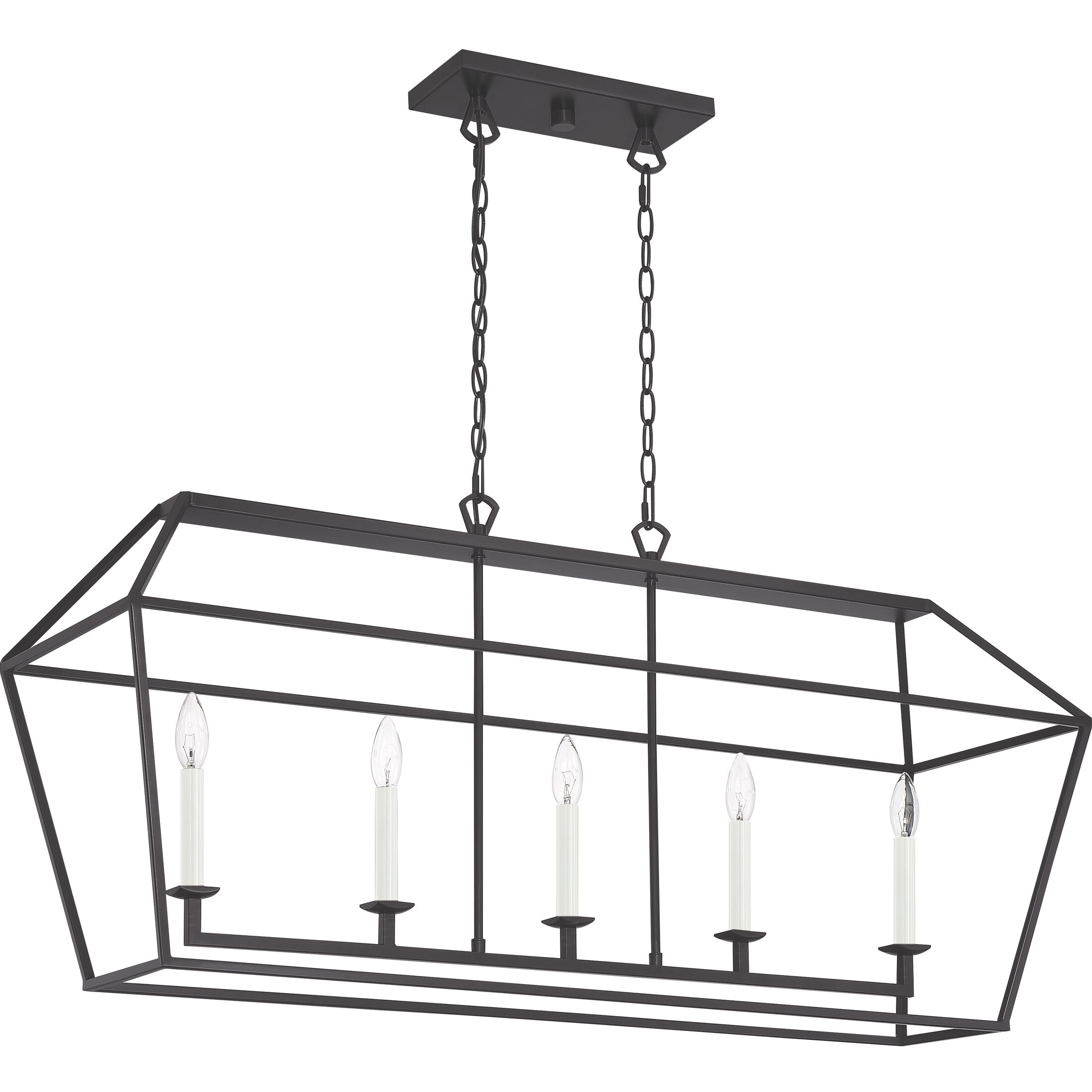 Aviary 5 Light 42 inch Palladian Bronze Island Chandelier Ceiling Light