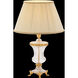 Mariner Luxury 26.38 inch 9 watt Antique Gold Plated Table Lamp Portable Light