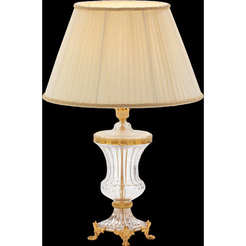 Mariner Luxury 26.38 inch 9 watt Antique Gold Plated Table Lamp Portable Light