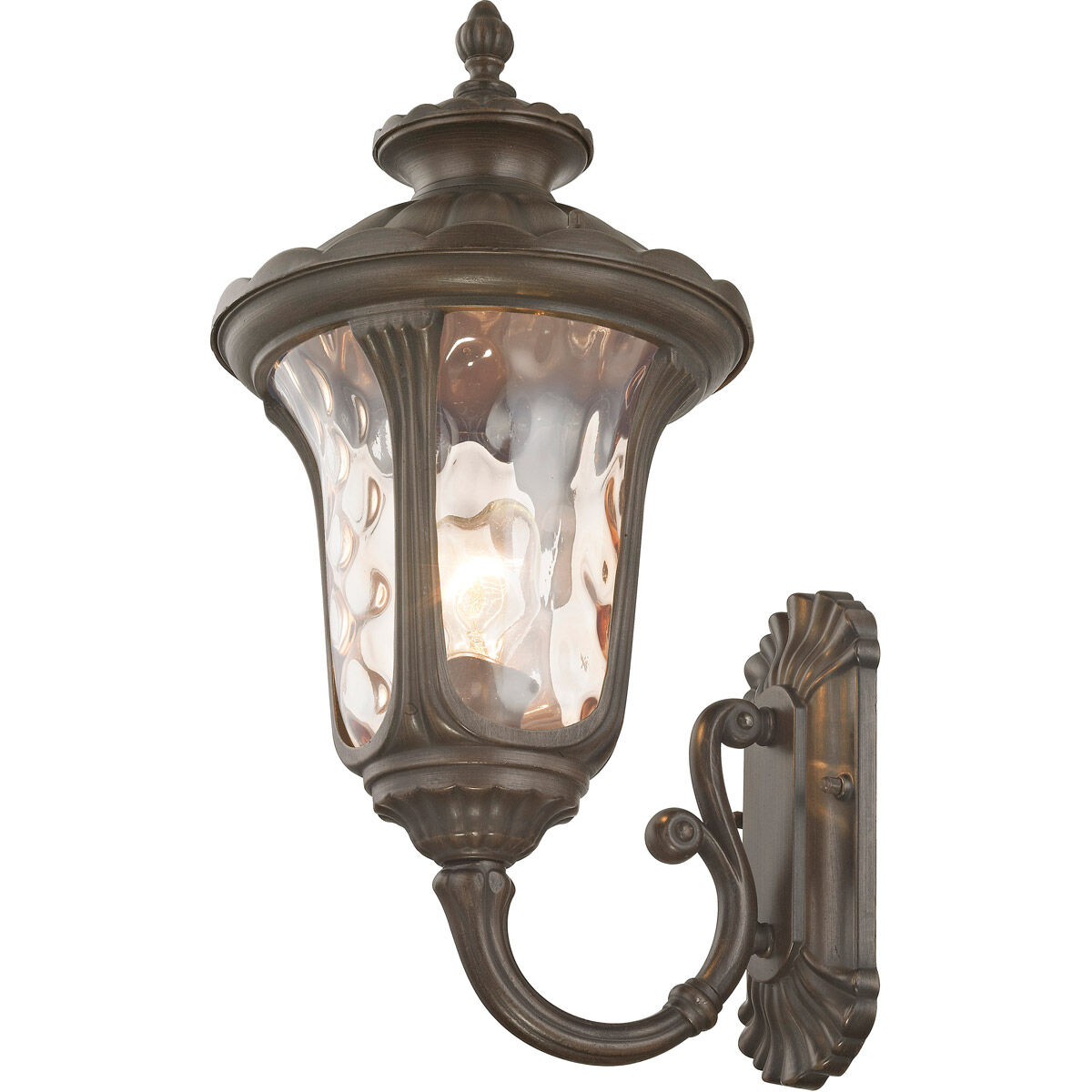 Oxford 1 Light 18 inch Imperial Bronze Outdoor Wall Lantern