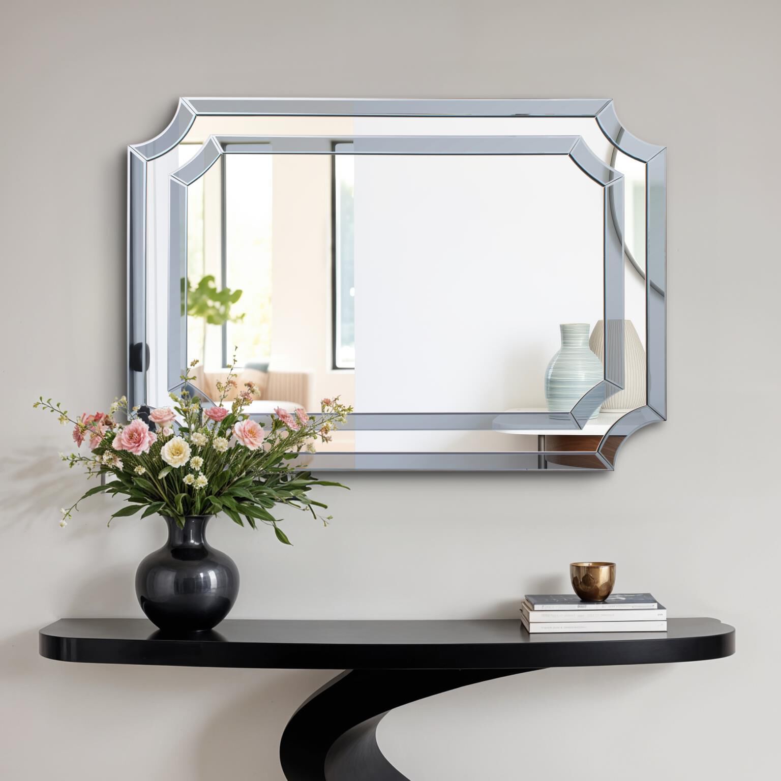 Ralston 48 X 36 inch Smokey Gray Mirror