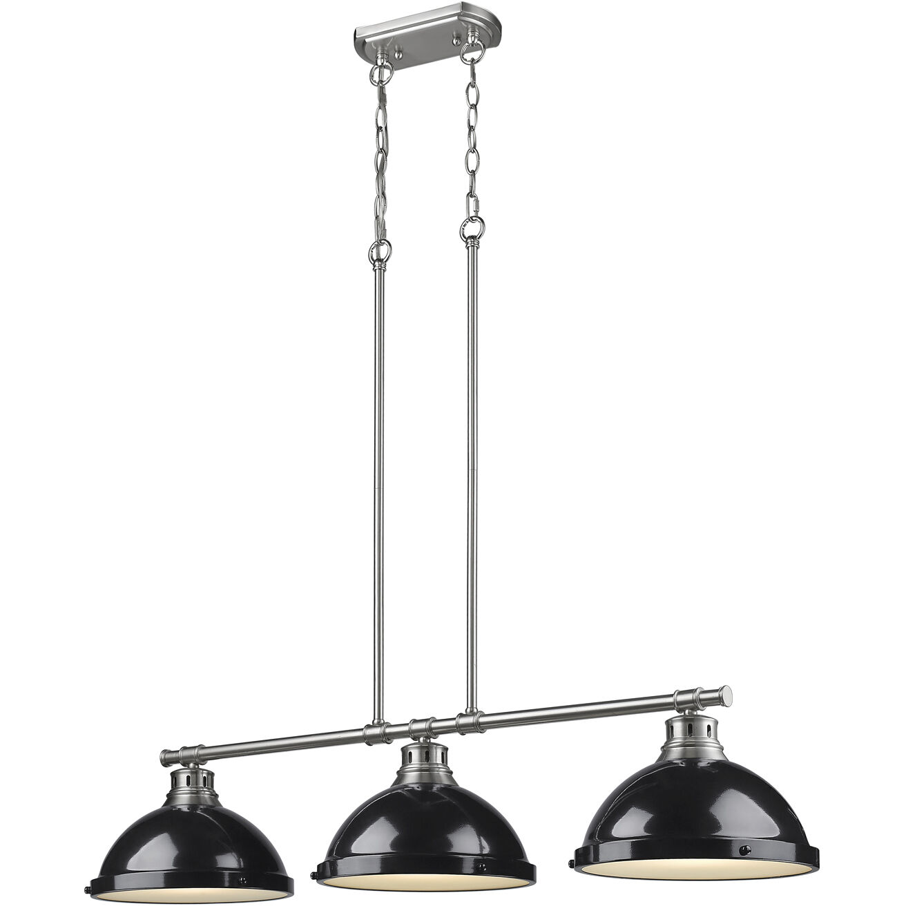 Yep Duncan Island Light Ceiling Light in Pewter, Black