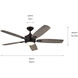 Tranquil 56 inch Olde Bronze with Weathered Medium Oak Blades Ceiling Fan