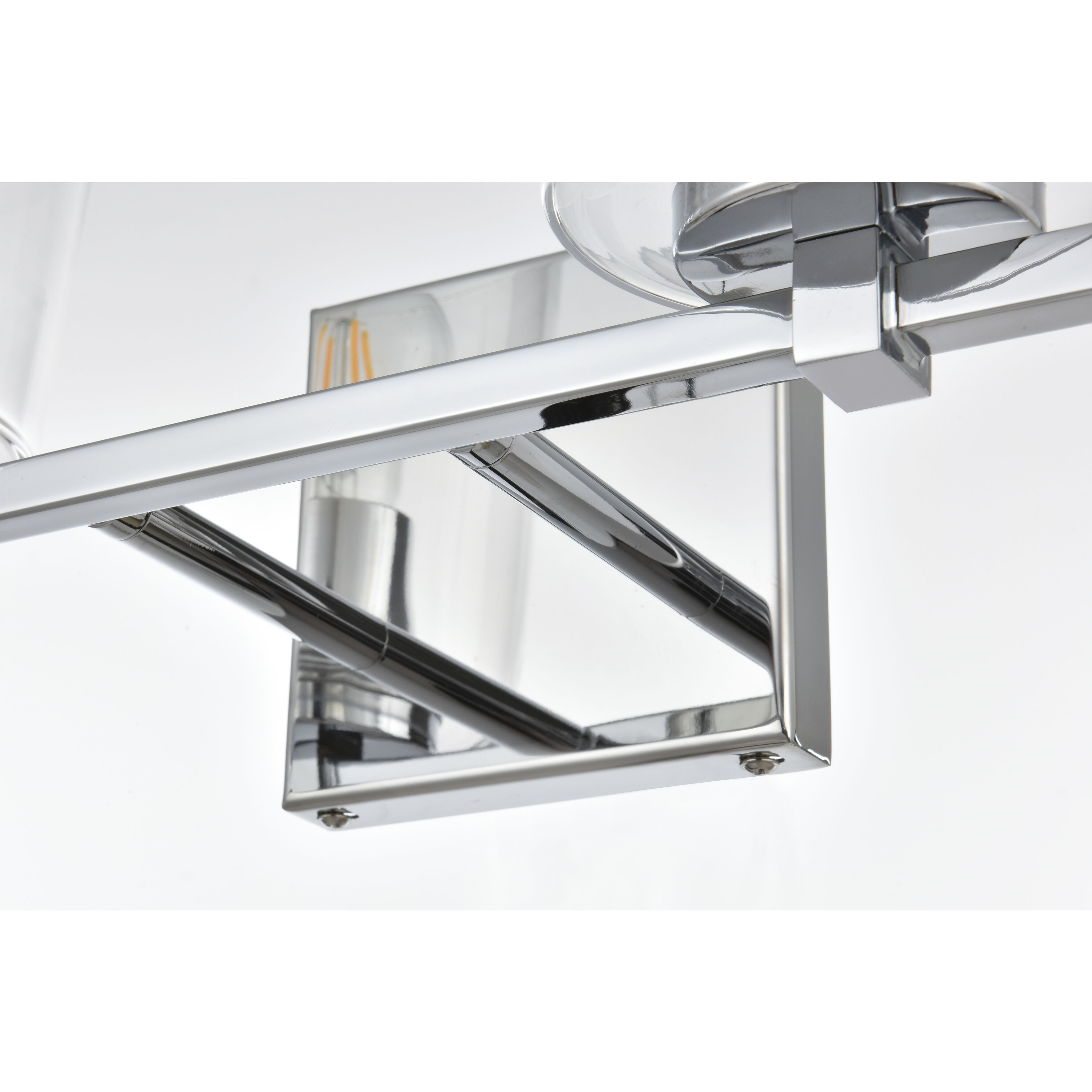 Kacey 4 Light 33 inch Chrome Bath Sconce Wall Light