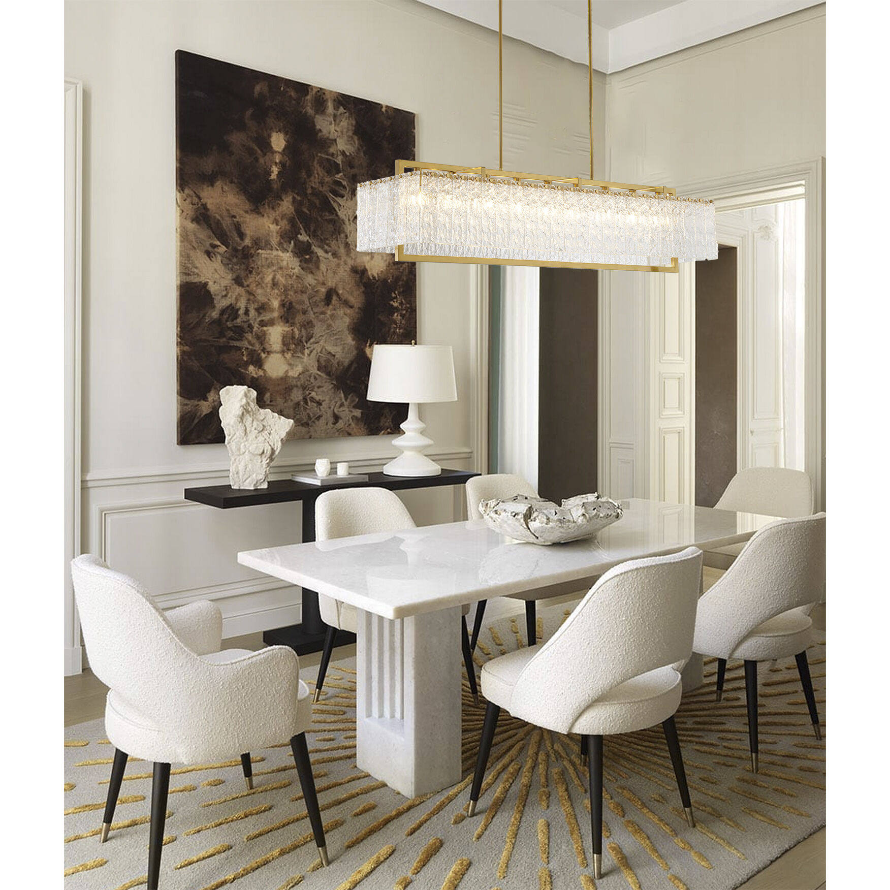 Canada LED 13.25 inch Brass Chandelier Ceiling Light