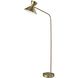 Duke 67.5 inch 100.00 watt Antique Brass Floor Lamp Portable Light