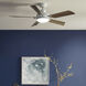Guardian 54 inch White with Silver Blades Ceiling Fan