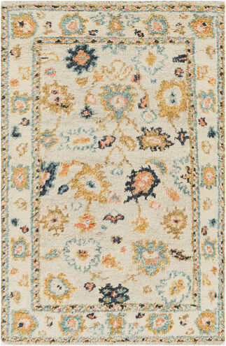 Marrakech 108 X 72 inch Dark Blue Rug in 6 X 9, Rectangle