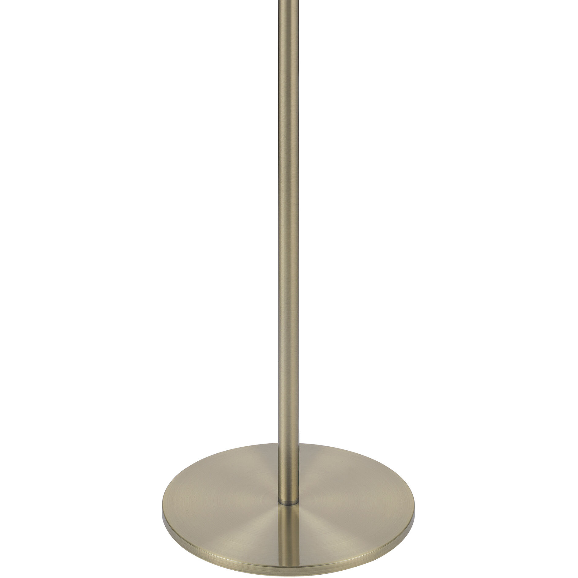 Asya 55 inch 60 watt Antique Brushed Brass Floor Lamp Portable Light