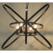 Sassari 4 Light 29.5 inch Matte Black Pendant Ceiling Light