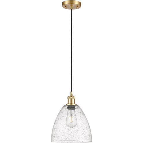 Ballston Dome 1 Light 9 inch Satin Gold Mini Pendant Ceiling Light