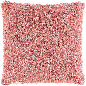 Merdo 20 X 20 inch Coral/White/Pale Pink Pillow Kit, Square