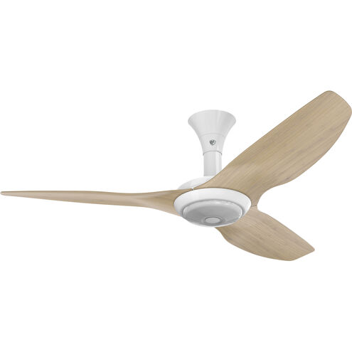 Haiku 52 inch White with Natural Bamboo Blades Ceiling Fan