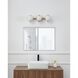 Parker 3 Light 24 inch Champagne Gold Vanity Light Wall Light