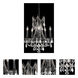 Rosalia 5 Light 18 inch Dark Bronze Dining Chandelier Ceiling Light in Clear, Royal Cut