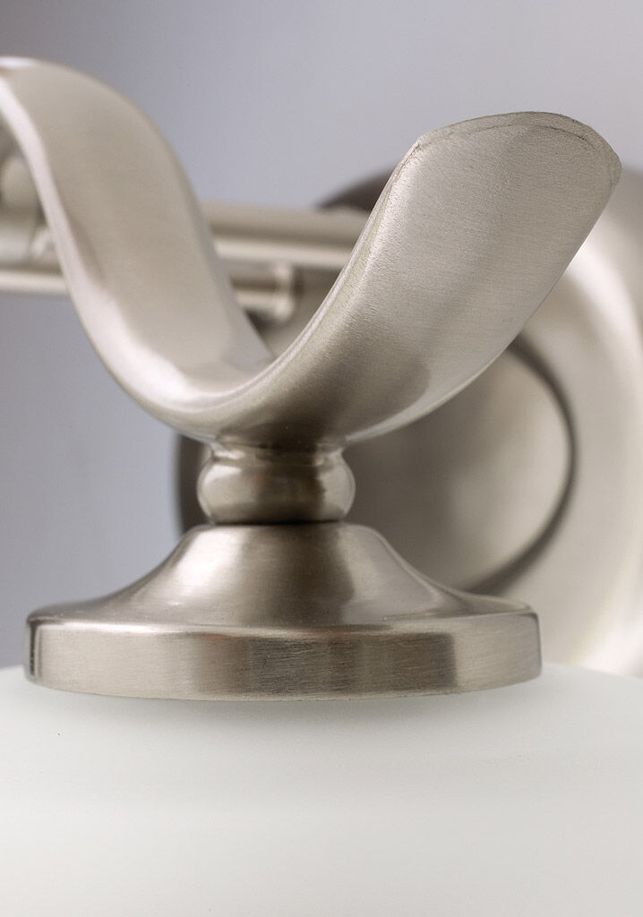 Briscoe 1 Light 5 inch Brushed Nickel Bath Vanity Wall Light