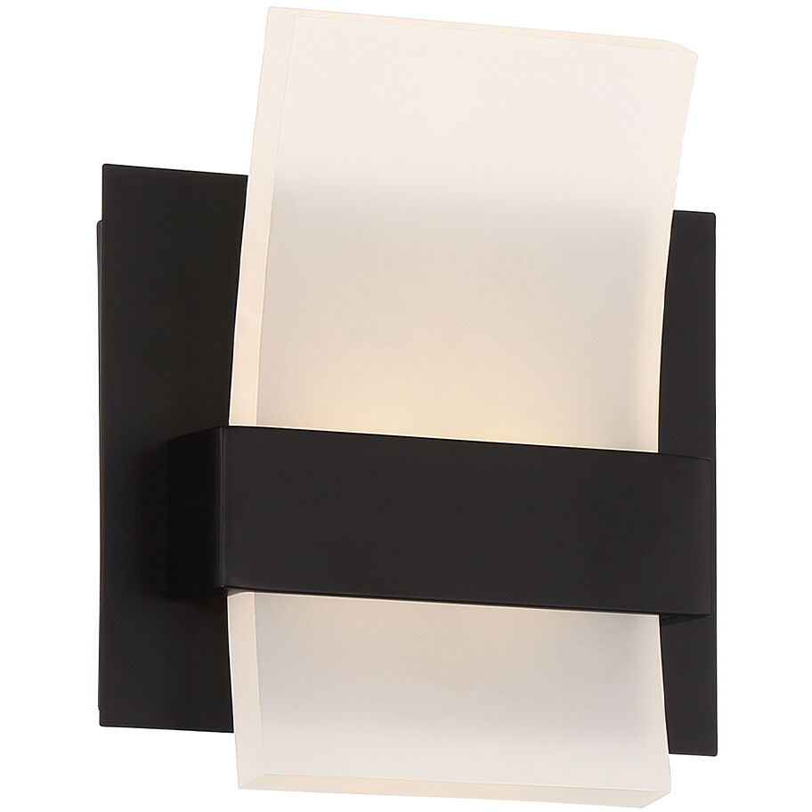 Cambridge LED 6.25 inch Black Vanity Light Wall Light