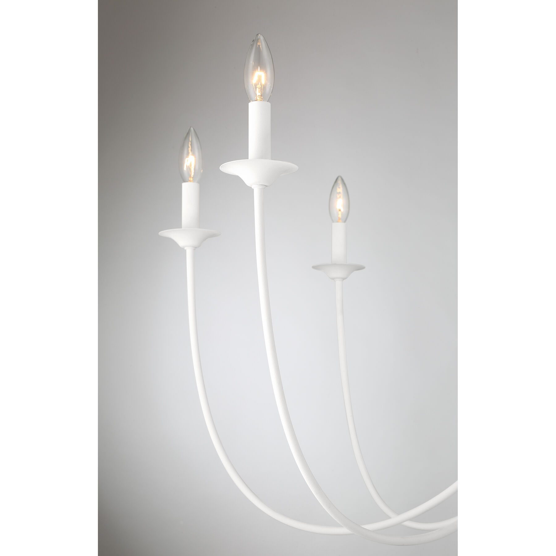 Stonecrest 8 Light 42 inch Bisque White Chandelier Ceiling Light