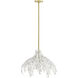 Jalore 3 Light 22 inch White Chandelier Ceiling Light