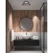 Georgette LED 24 inch Matte Black and Black Flush Mount Ceiling Light