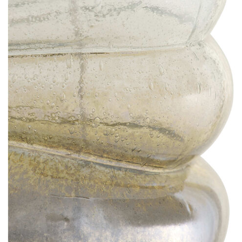 Milan 28 inch 150.00 watt Antique Mercury Ombre and Polished Nickel Table Lamp Portable Light