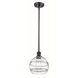 Ballston Rochester 1 Light 8 inch Oil Rubbed Bronze Stem Hung Mini Pendant Ceiling Light