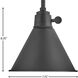 Arti LED 8 inch Black Indoor Pendant Ceiling Light