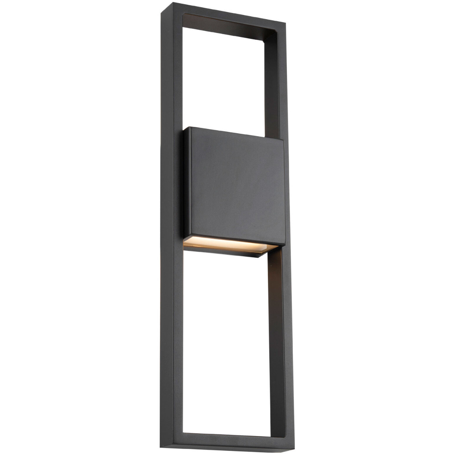 Archetype LED 24 inch Black Outdoor Wall Light, dweLED