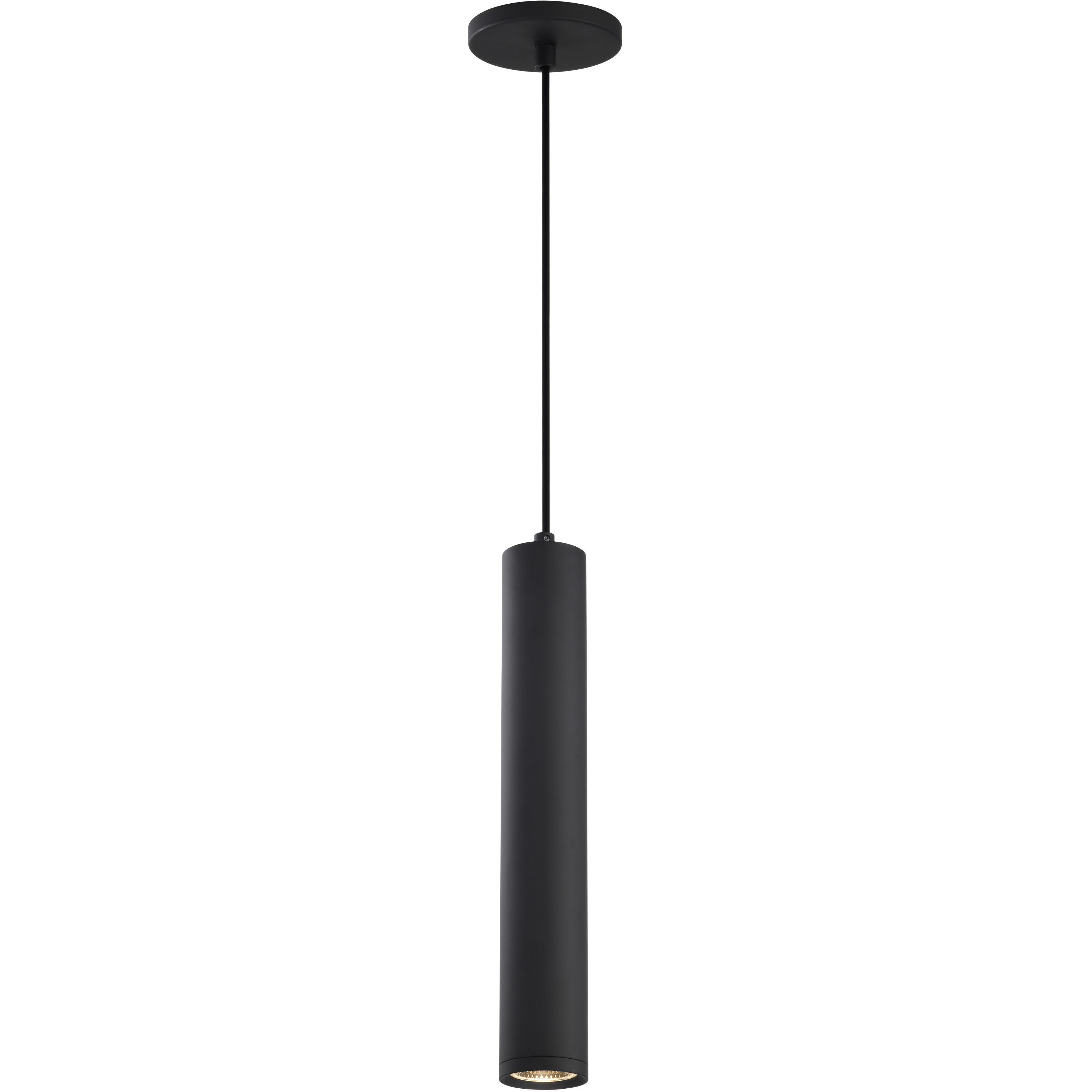 Century LED 2.56 inch Matte Black Pendant Ceiling Light