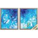 Waterside Collection 33 X 27 inch Non-Glass Framed Art