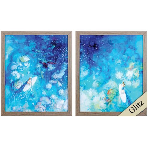 Waterside Collection 33 X 27 inch Non-Glass Framed Art
