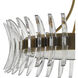 Coquette 8 Light 29.75 inch Antique Brass Chandelier Ceiling Light
